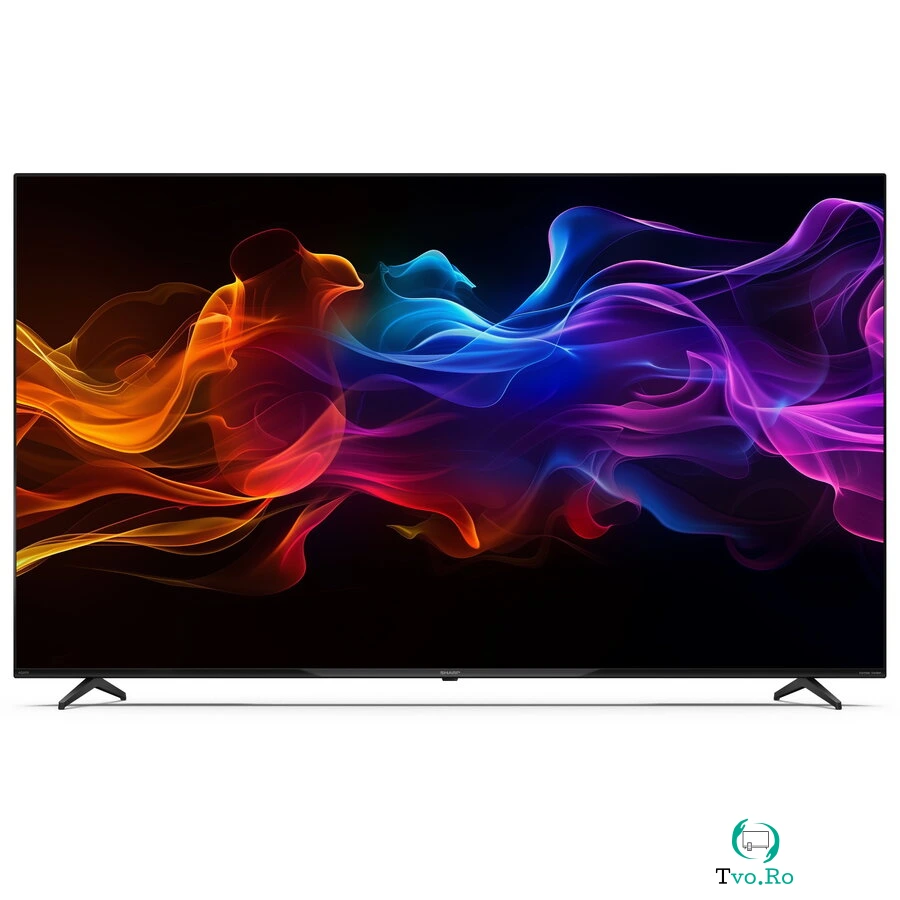 Sharp Televizor Sharp 70HP5265E 70 (177cm), 4K Ultra HD, QLED, Smart, Google TV, Negru