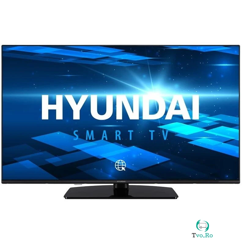 Hyundai Televizor LED Hyundai FLM32TS349, 80 cm / 32 inch, Full HD, Smart TV, WiFi, Clasa E, Negru
