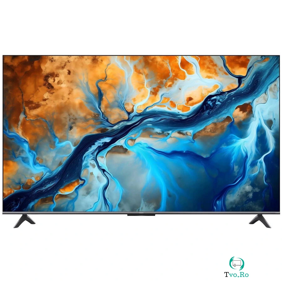 Xiaomi Televizor Smart Xiaomi 59290, MiniLED, 75 inci (189 cm), 4K Ultra HD, 144 Hz, Negru