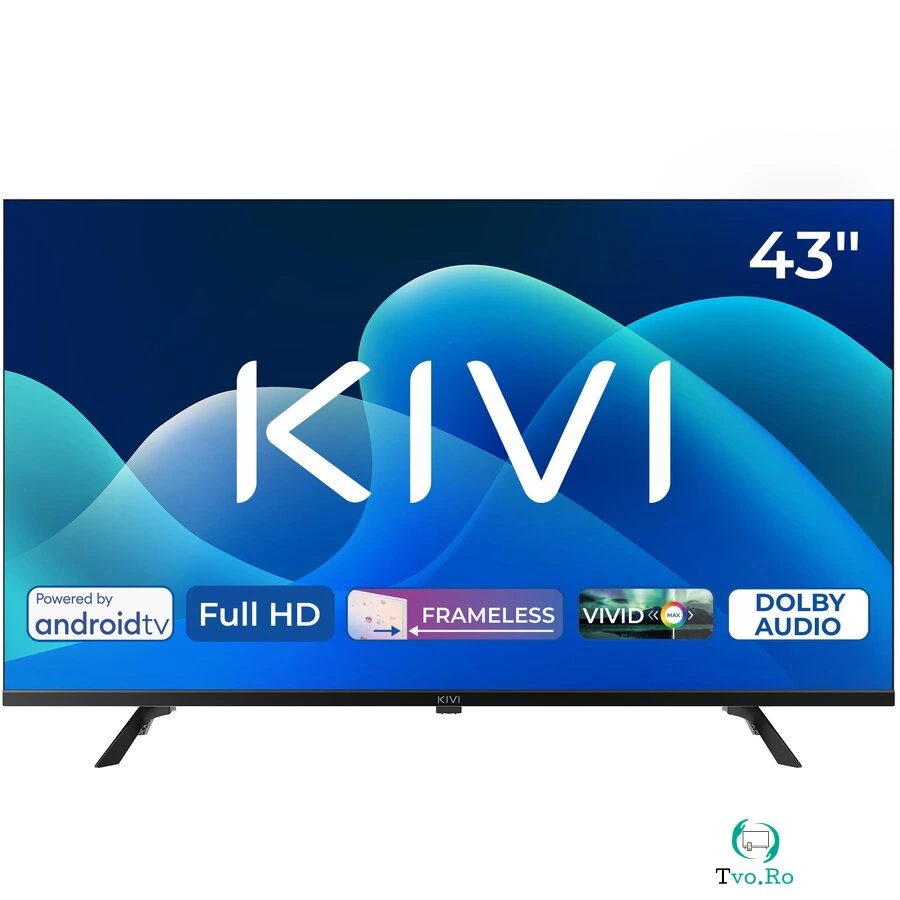 KIVI Televizor KIVI LED 40F730QB, 102 cm, Smart Android TV, Full HD, Clasa E la 967.99 lei ron