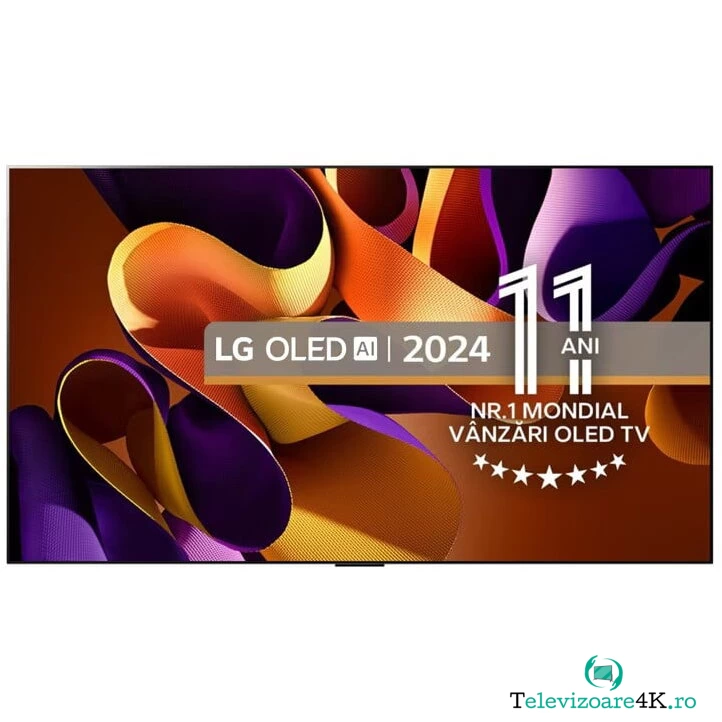 LG Televizor LG OLED evo OLED83G42LW, 210 cm, Smart, 4K Ultra HD, 100 Hz, Clasa F (Model 2024), Negru la 28,354.99 lei ron
