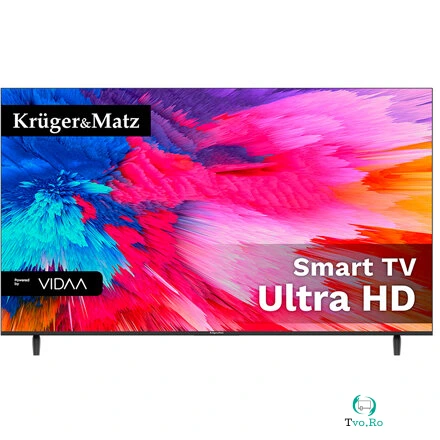 TV ULTRAHD 4K 50 INCH 125CM SMART VIDAA KRUGER&MATZ la 1,758.99 lei ron