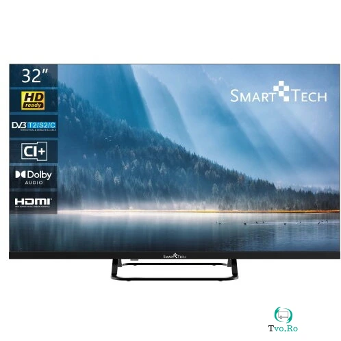 Smart Tech Televizor LED SmartTech 32HN01V, 80 cm, HD Ready, CI+, Negru la 439.00 lei ron