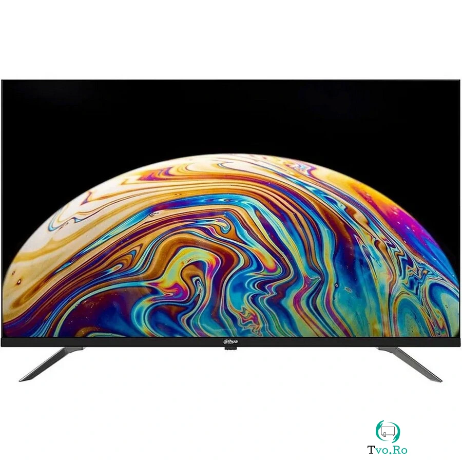 Dahua Technology Televizor Dahua DHI-LTV43-QSD400, 43, 108 cm, QLED, 4K UHD, Smart TV, Wi-Fi, Bluetooth, 60Hz, Negru